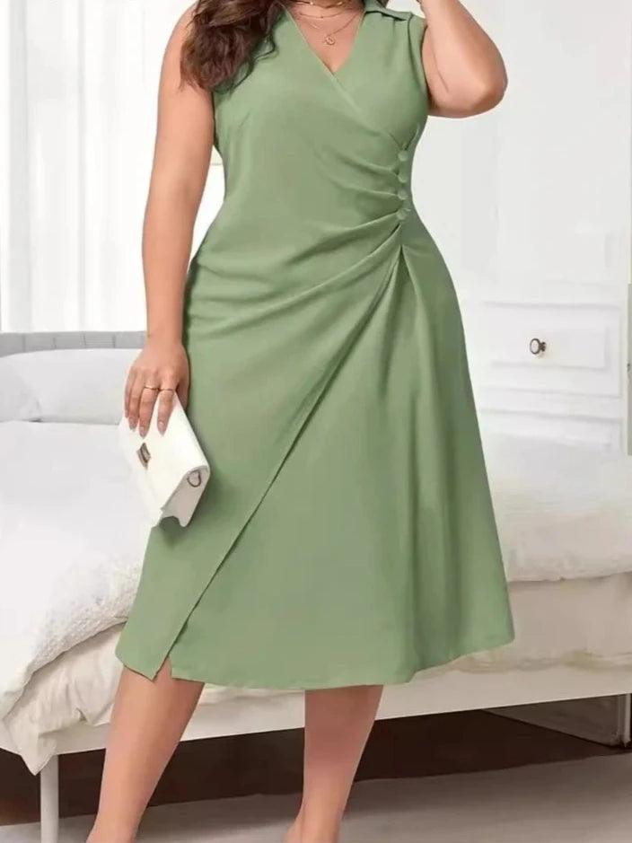 Vestido Ortência (Plus Size)